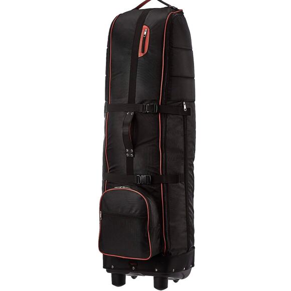 Golf Travel Bag Black, Durable Spacious Club MSRP $133 Amazon Basics Premium - Picture 1 of 8